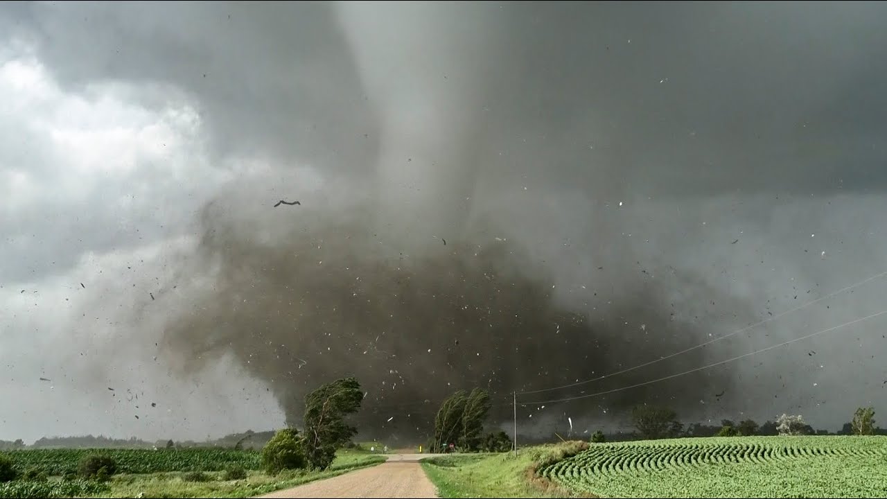 Violent EF-4 Drill Bit Tornado! Dalton, MN - 7/8/20