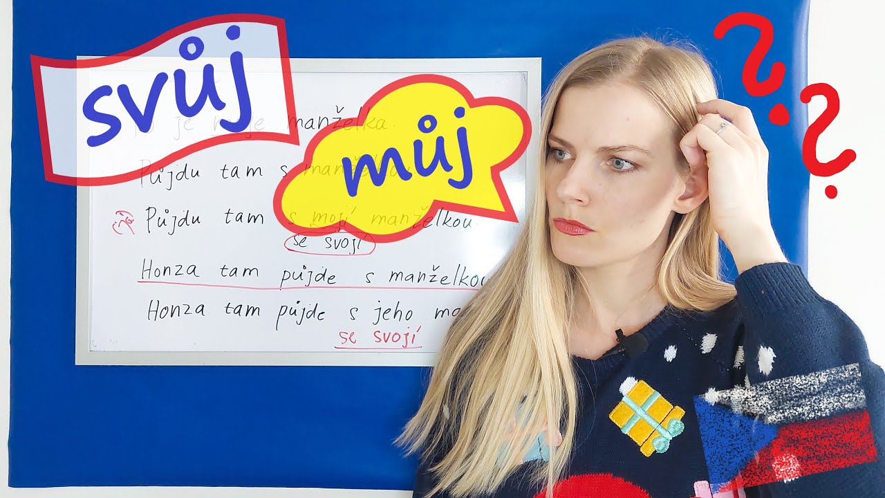 Můj, nebo svůj? 🤷‍♂️ (Reflexive Possessive Pronouns in Czech)