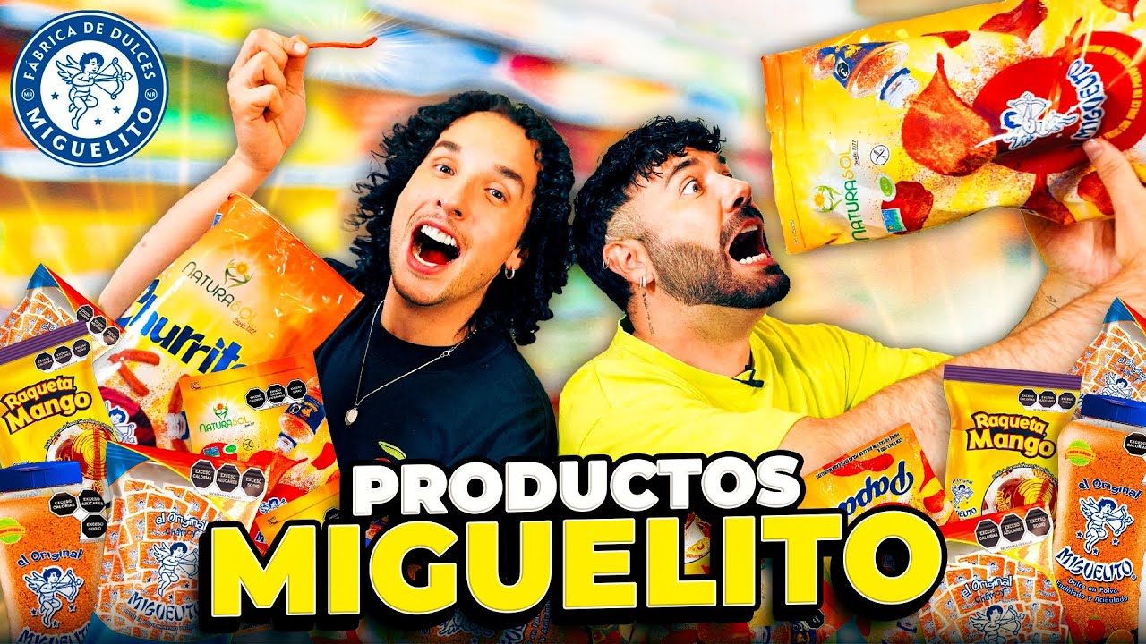 PROBAMOS TODOS LOS PRODUCTOS DE MIGUELITO 🥵 | LOS RUL&Eacute;S