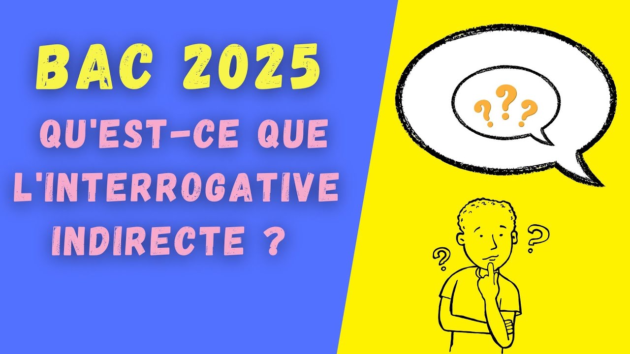 L'INTERROGATION INDIRECTE : la question de grammaire  au bac ou au CRPE !