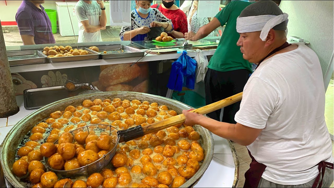 500 ШТУК ГУММЫ В КАЗАНЕ |  STREET FOOD IN UZBEKISTAN