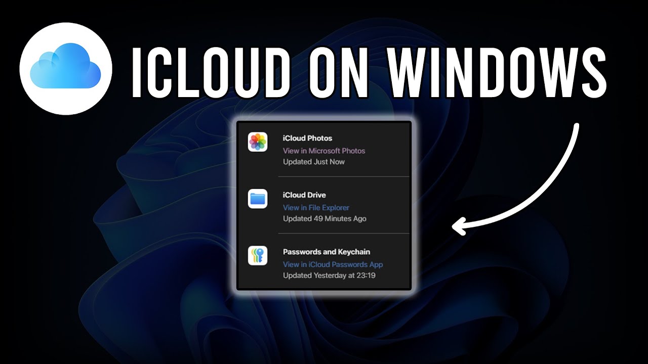 How to Sync iCloud Photos, Files & Passwords on Windows