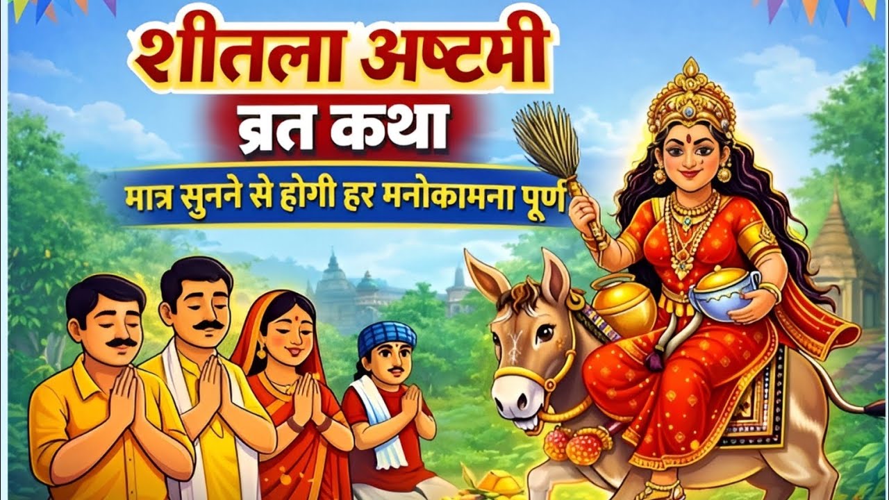 शीतला अष्टमी व्रत कथा | मात्र सुनने से होगी हर मनोकामना पूर्ण | 11 March 2026 @pawankatha-Y