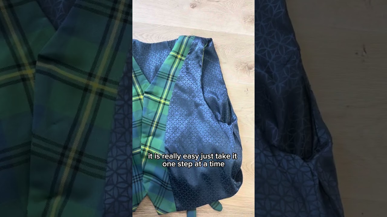 Sew a Classic Tartan Vest! DIY Guide to Timeless Style 🧵