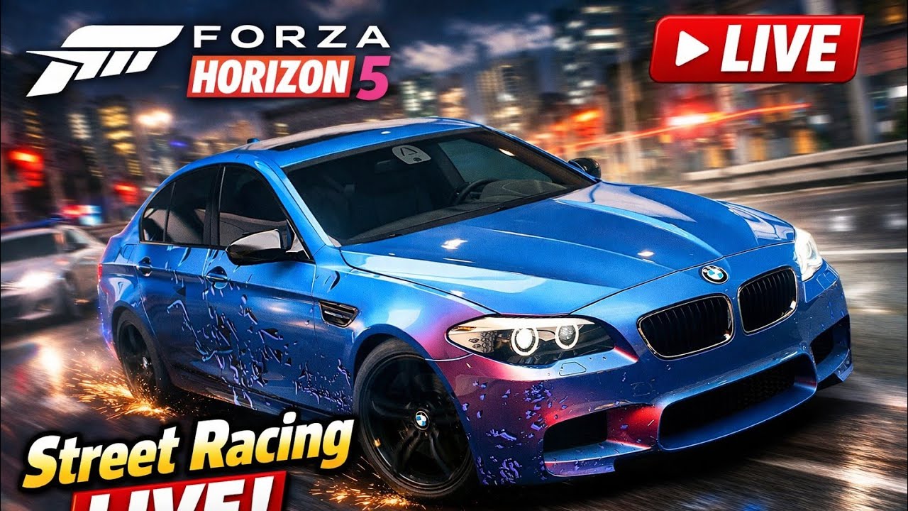 BMW M5 STREET RACE| FORZA HORIZON 5| #forzahorizon5 #BMW #gameplay 