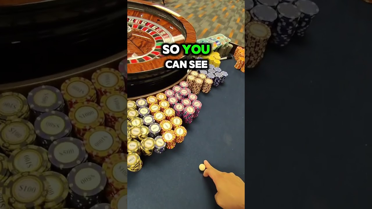 How to Spin a Roulette Ball #roulette #lasvegas