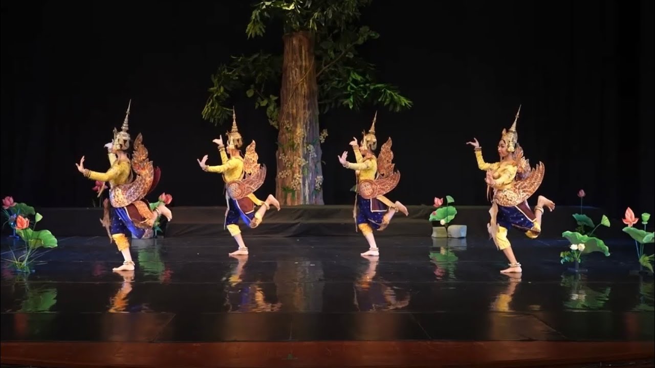 ឈុតកិន្នរក្នុងរឿងឥសីដាច់ឈាន​-បទក្លិនចំប៉ីឬមេលឹមឬបាលឹមសយ #វីដេអូពីក្រសួងវប្បធម៌និងវិចិត្រសិល្បៈ