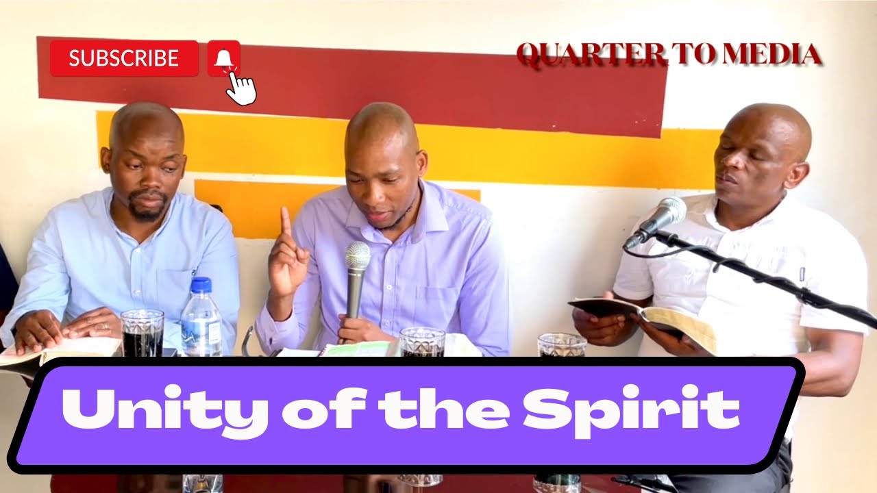 Ubunye bukaMoya | Unity of the Spirit.