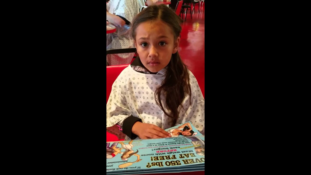 My Daughter Scared at Heart Attack Grill Vegas