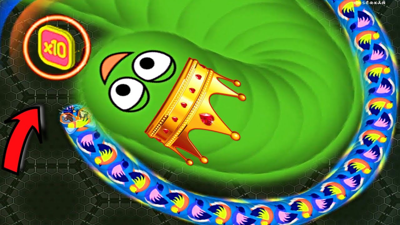 Wormate.io #99 ✅ Tiktok 👀  Funny Moments 💯 Big Snake Epic Best Fighting 👀 GamePlay MONSTER Kill ! 💪