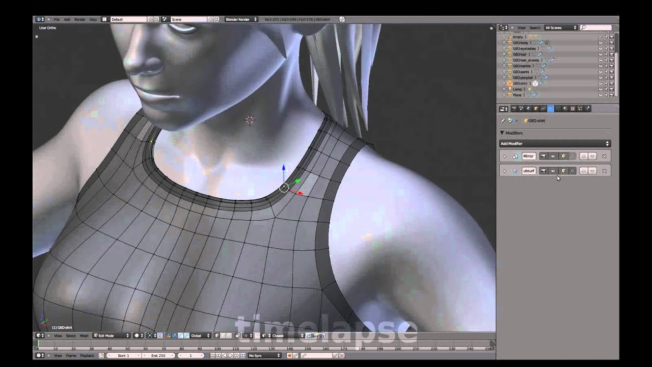 Blenderella - 05 Clothing - 02 Shirt