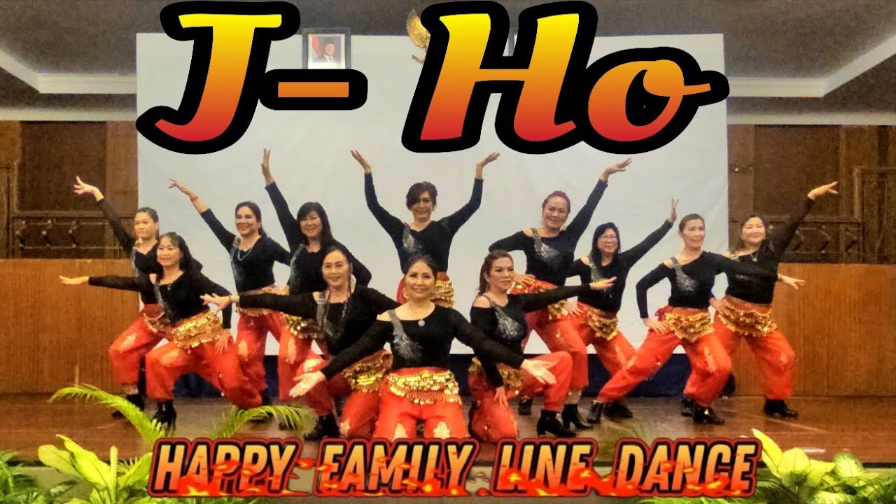 J- HO LINE DANCE DEMO BY HAPPY FAMILY LINE DANCE SAMARINDA, 29 JUNI 2025 - HOTEL BUMI SENYIUR SMD