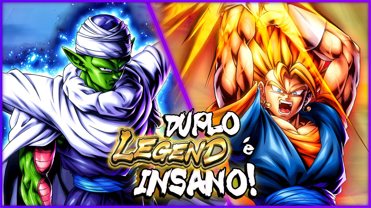 UM LEGEND é BOM, DOIS LEGEND JUNTOS é IMPARÁVEL! (Dragon Ball Legends)