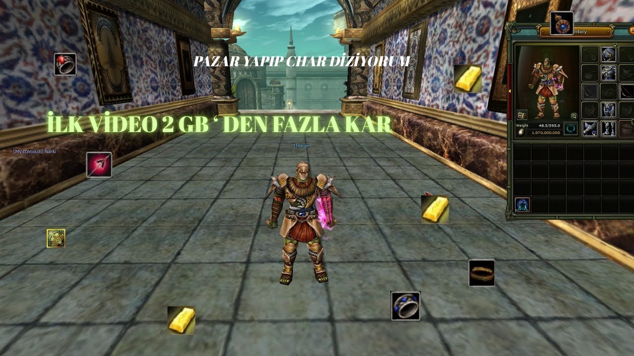 11 GB İLE PAZAR YAPARAK CHAR DİZİYORUM #1 (2 GBDEN FAZLA KAR)