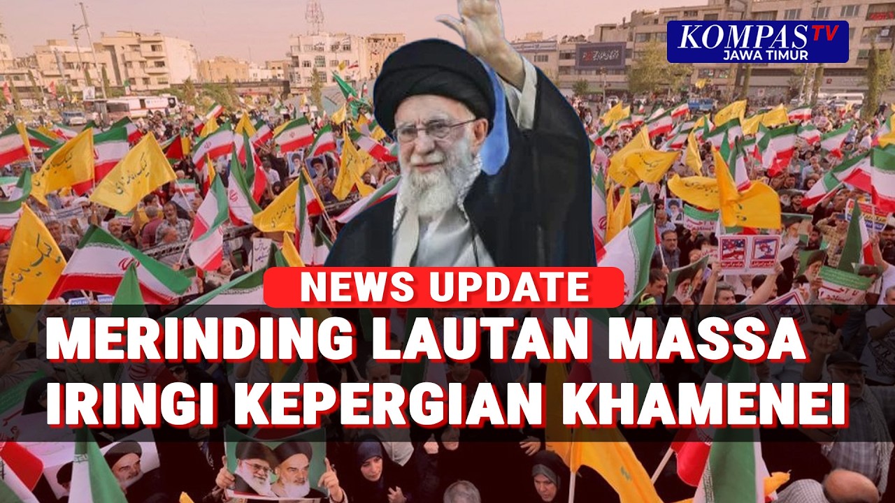 Suasana Haru Selimuti Iran, Lautan Warga Iringi Pemimpin Tertinggi Ayatollah Ali Khamenei