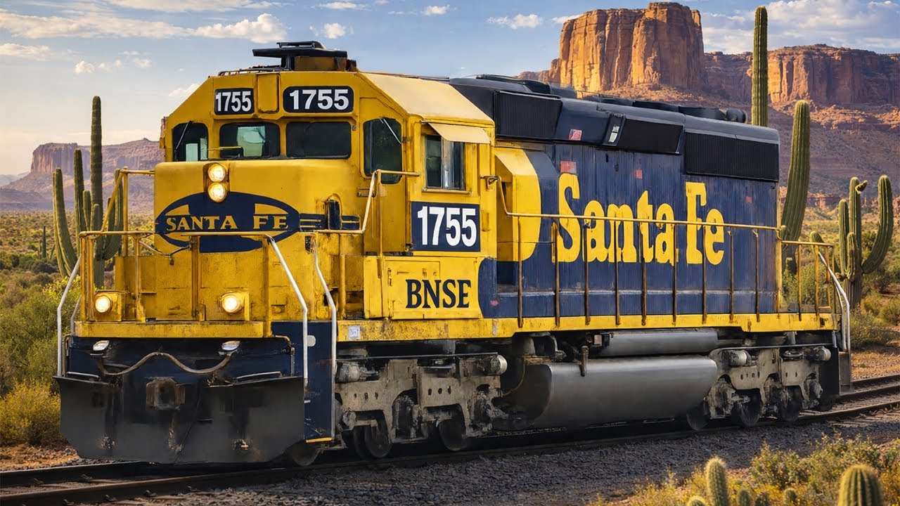 Все действующие локомотивы Bluebonnet, имеющиеся в распоряжении BNSF |2026|