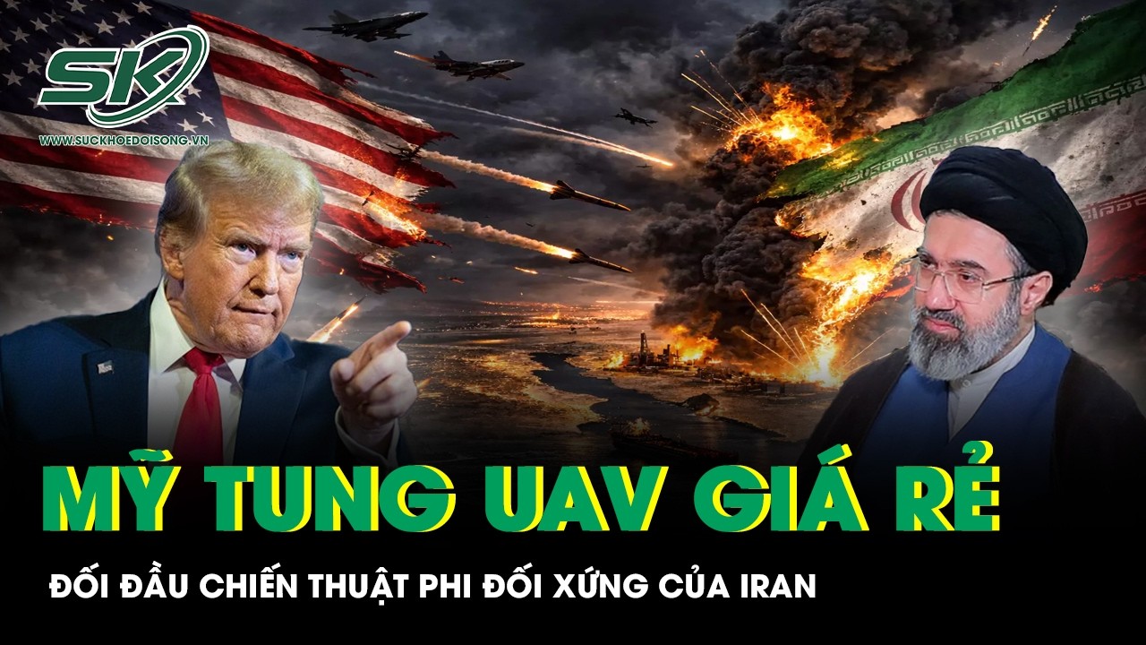 Mỹ tung bầy đàn UAV giá rẻ đối đầu chiến thuật phi đối xứng của Iran