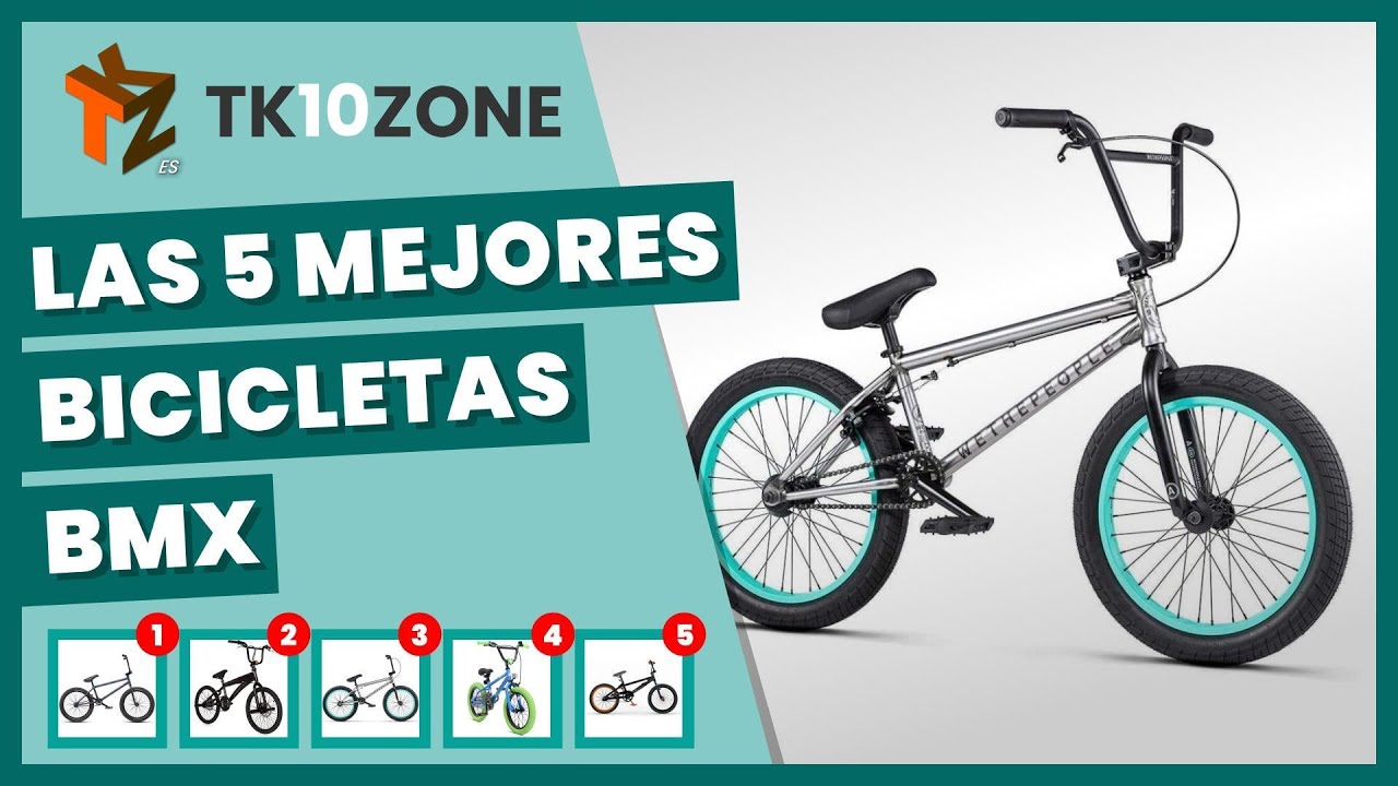 Las 5 mejores bicicletas bmx