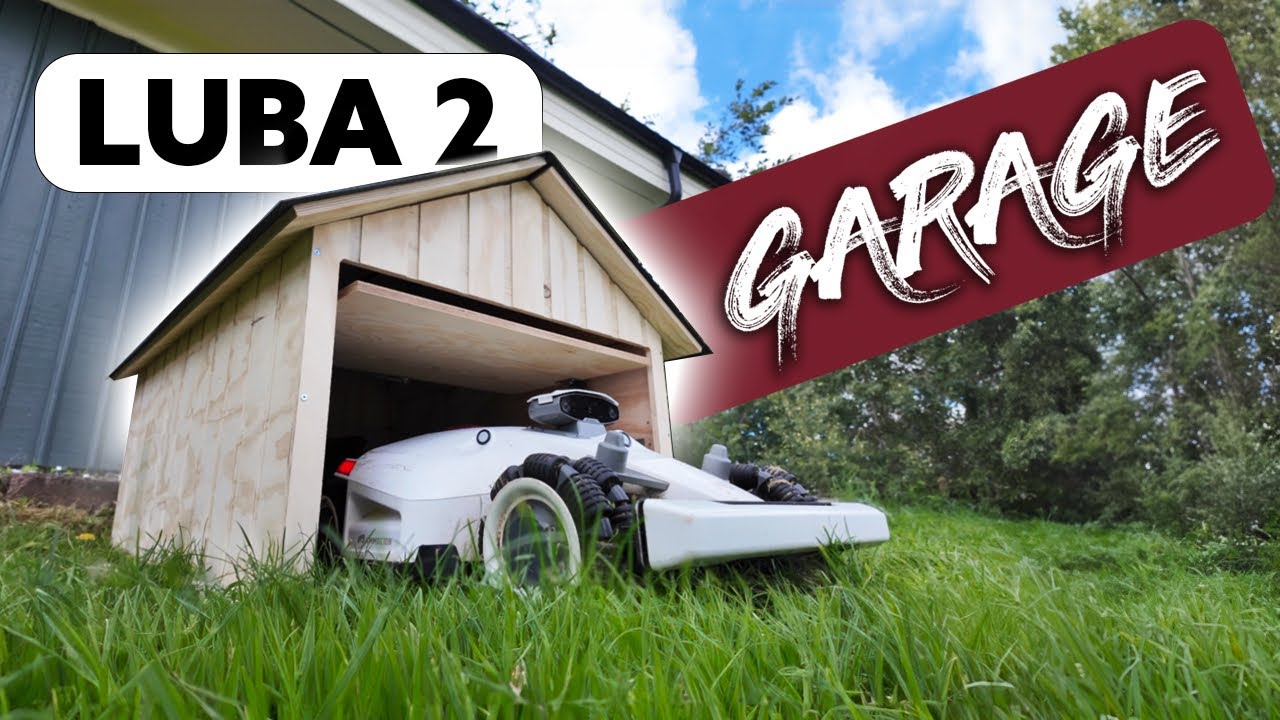 Vi bygger garage till vår Luba 2