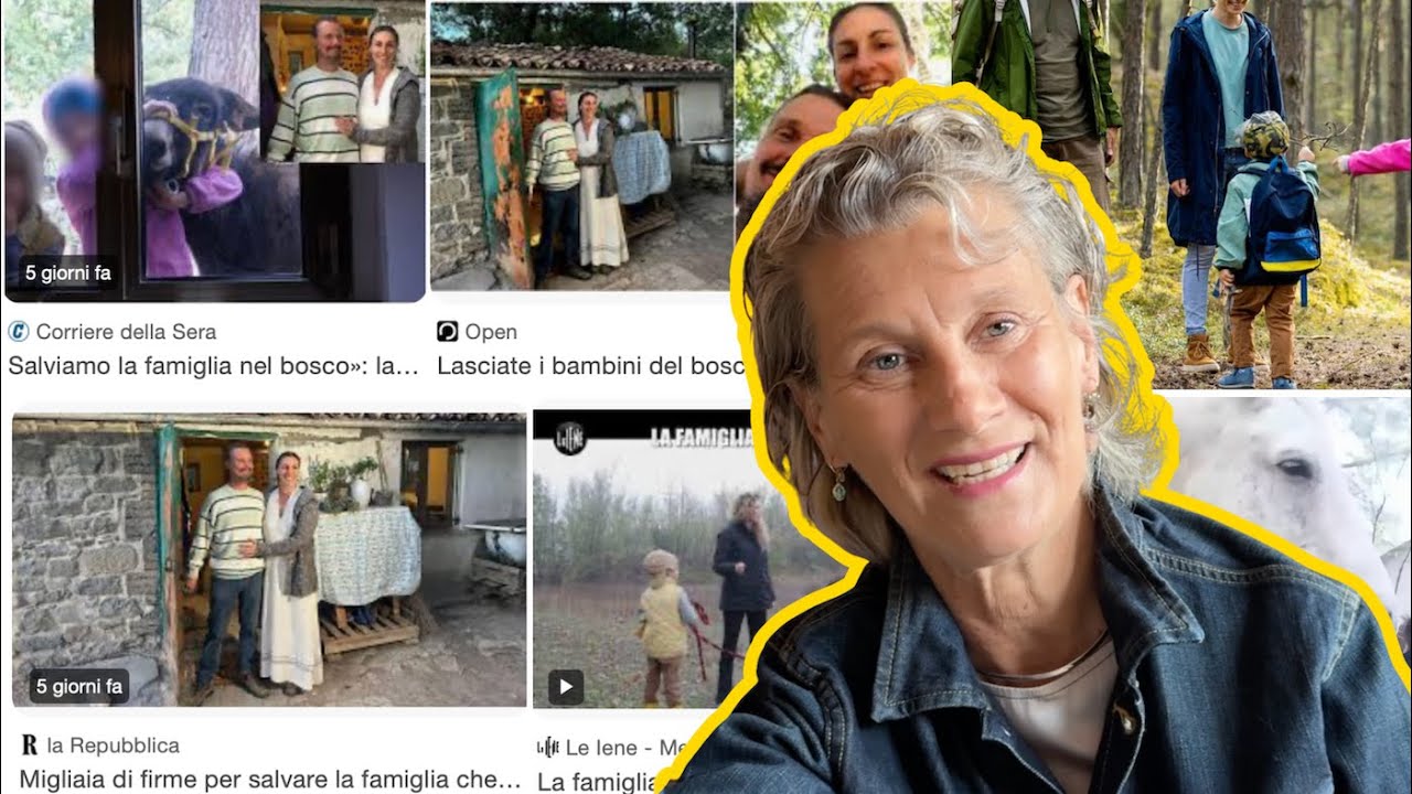 Famiglia vive nel bosco con i figli: perché questa scelta fa così paura?