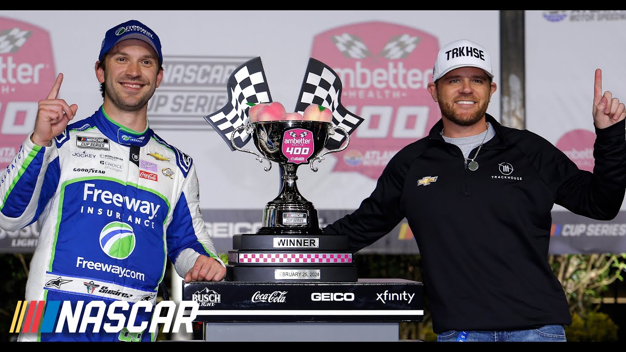 A finish for the ages: Daniel Suárez's WINNER'S WEEKEND on NASCAR RACE HUB