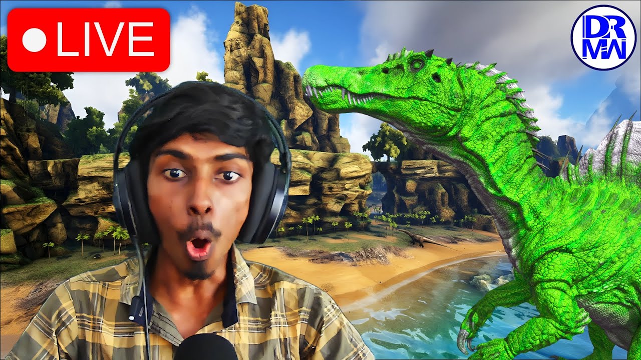 අලුත් ස්පයිනෝ කොහොමද? | ARK Survival The Center Map Sinhala Live | DR MaxWave Gaming