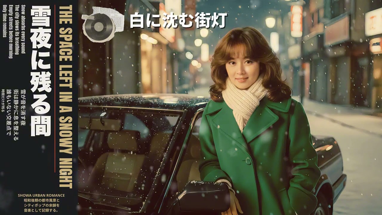 The Space Left in a Snowy Night – 雪夜に残る間｜Japanese City Pop 1980s｜Showa Urban Romance