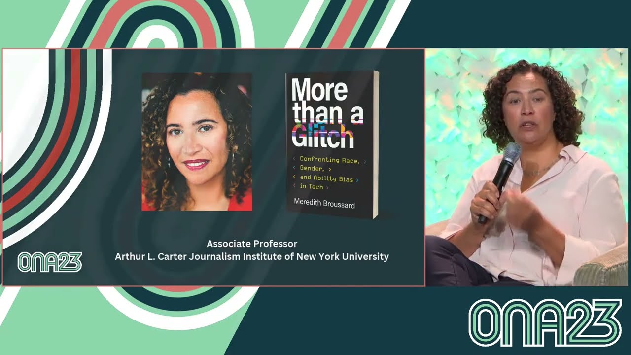 Recognizing Inequities in Artificial Intelligence with Meredith Broussard