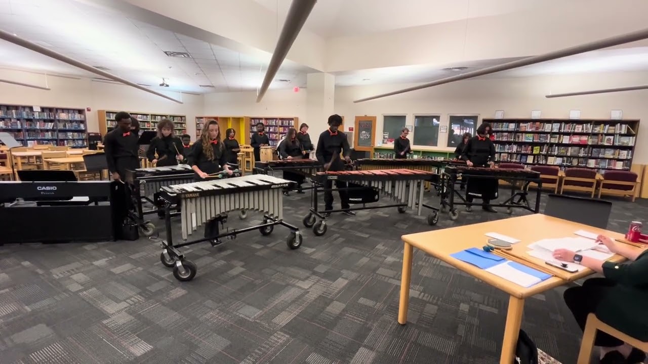 Leesburg High School Percussion Ensemble- Blue Rondo A La Turk (District S&E)