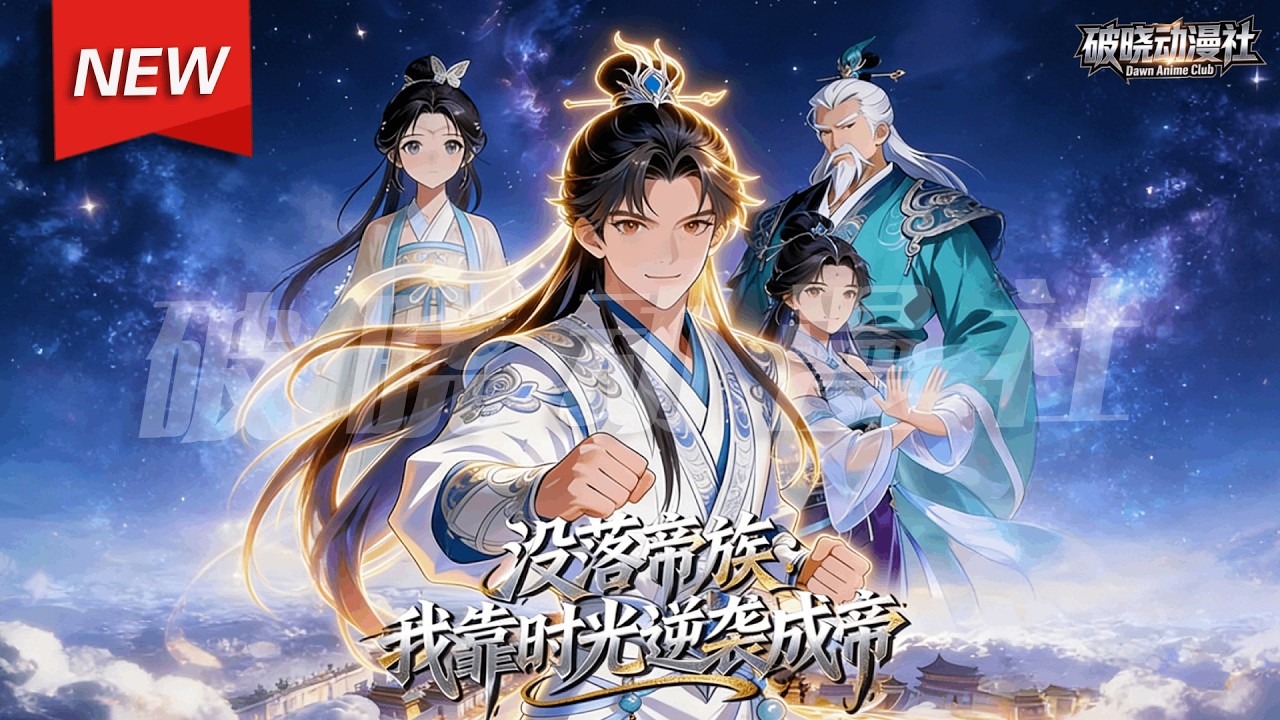 MULTISUB📢新番上线《没落帝族：我靠时光逆袭成帝》第1~80集丨没落帝族少主陆羽，觉醒“万古之门”系统，可重返陆家鼎盛的七帝时代，凭借未来记忆，决心抢占先机，改写家族没落命运！#破晓动漫社