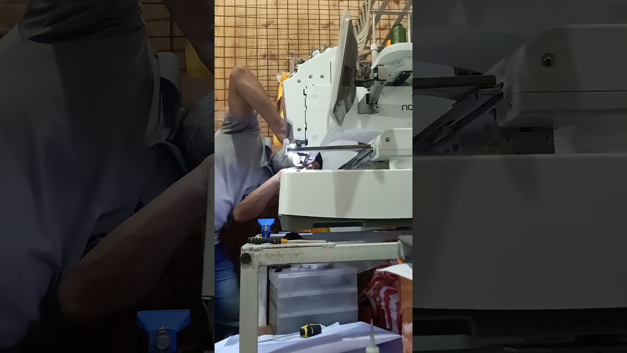 Ricoma EM-1010 how to remove error hook not in position✌️✌️✌️✌️