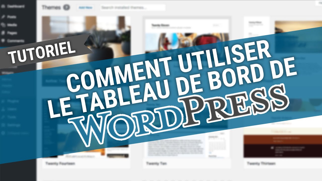 TUTO WORDPRESS 🔨 Comment utiliser Wordpress 💻 (Les bases + Présentation du Dashboard)