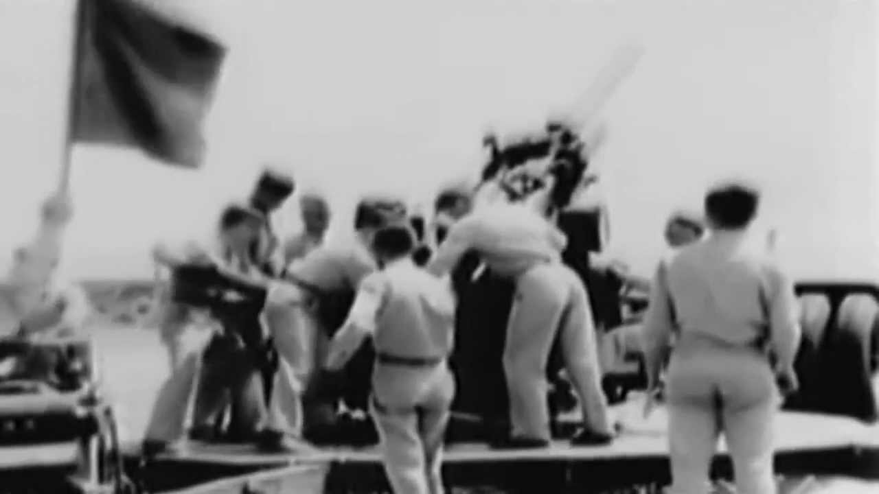 Кинобюллетень военного ведомства 1942 года № 1: 90-мм пушка, 37-мм зенитная пушка (полностью)