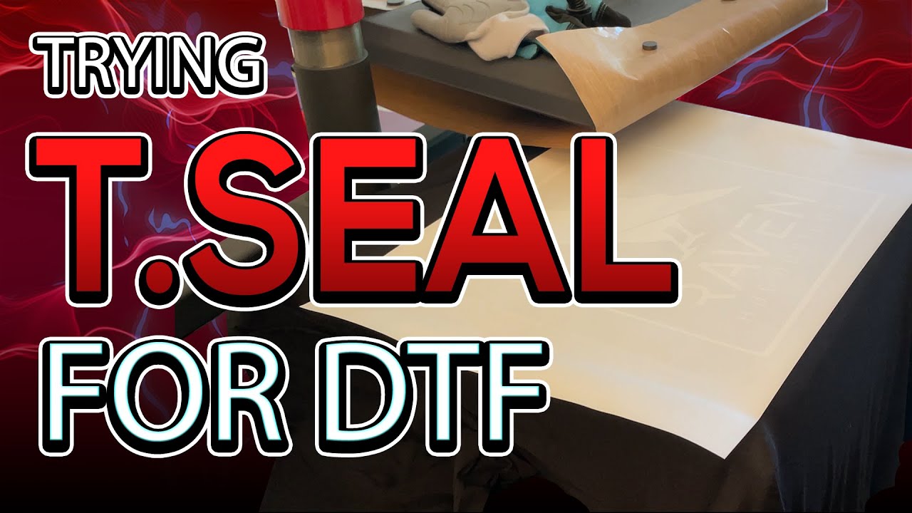 Let's Try T.Seal Finishing Sheet for DTF Transfers
