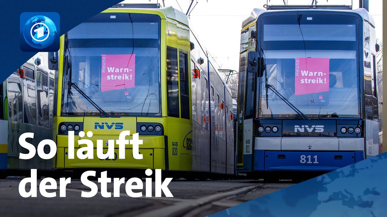 Streiks im öffentlichen Nahverkehr haben begonnen