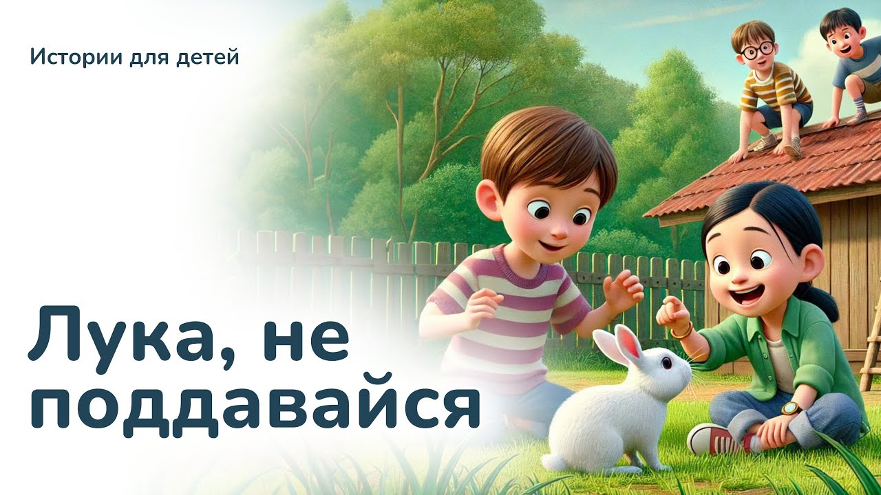 Лука, не поддавайся!