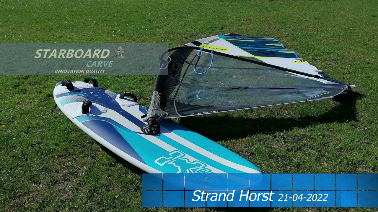2022 04 21 Mit Starboard Carve 139 in Strand Horst