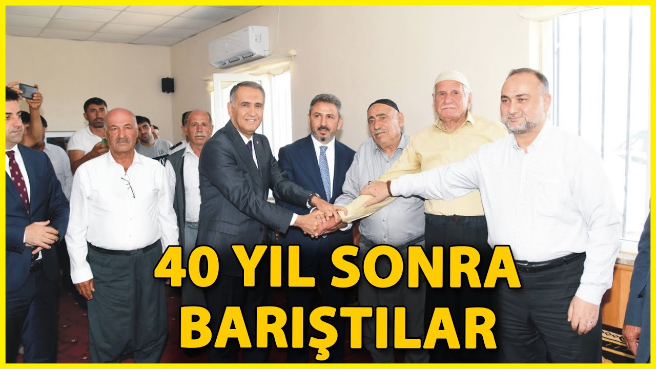 Adıyaman'da 40 Yıllık Husumet Barışla Sonuçlandı