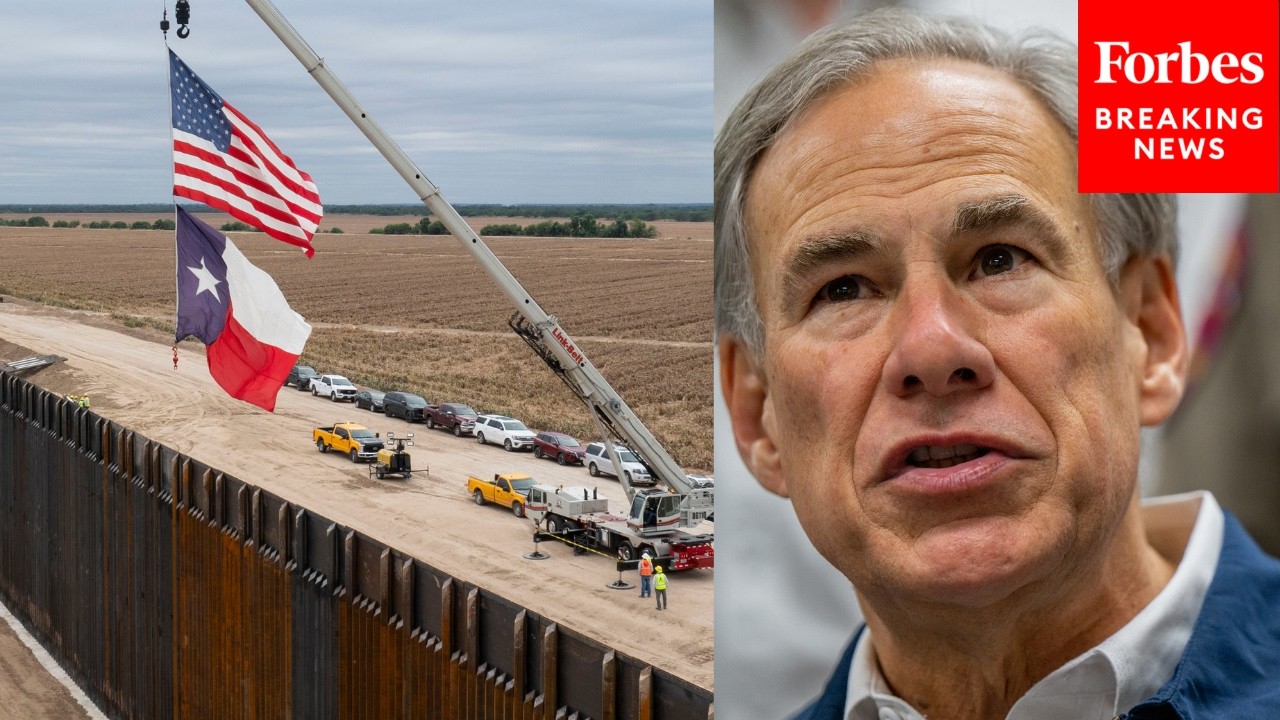Abbott Appears To Joke About Using Mexico Wall Funds To Build Wall On East, West, And North Border