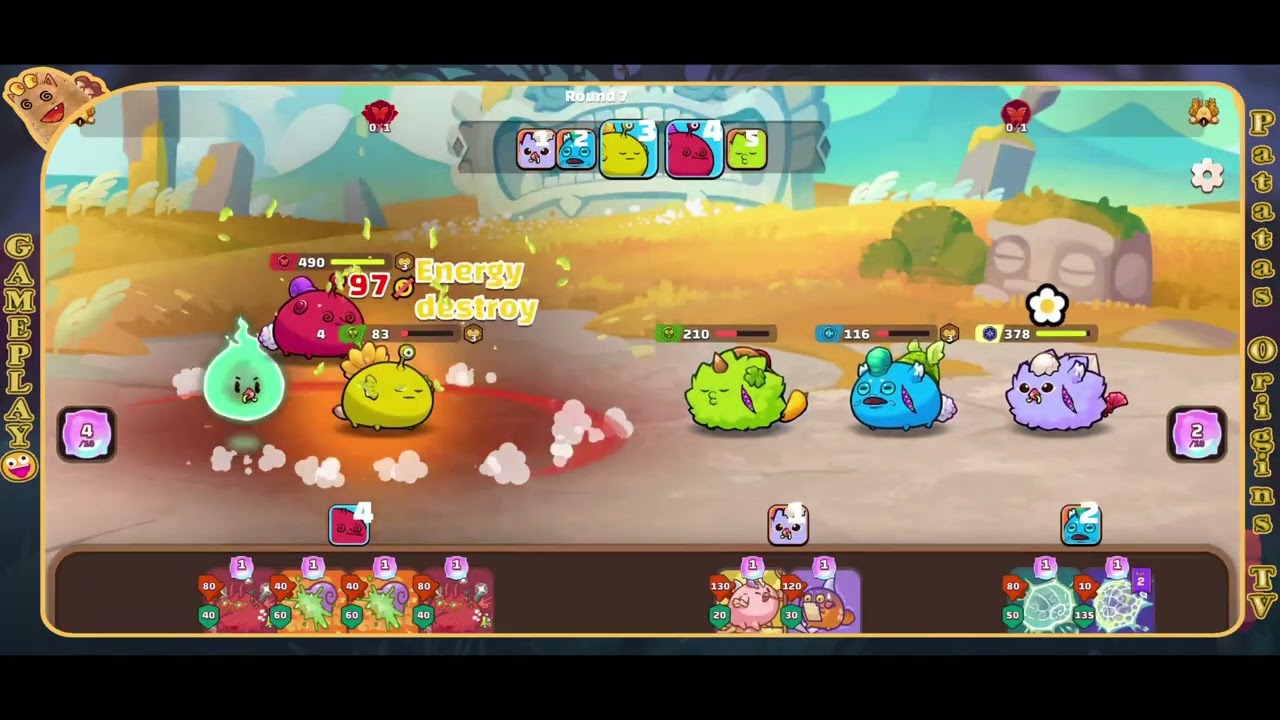 SS 68: Immortal Teal Shell Collector Ram! Unbreakable Defense + Egg Bomb Chaos! P.O.TV AxieClassicV2