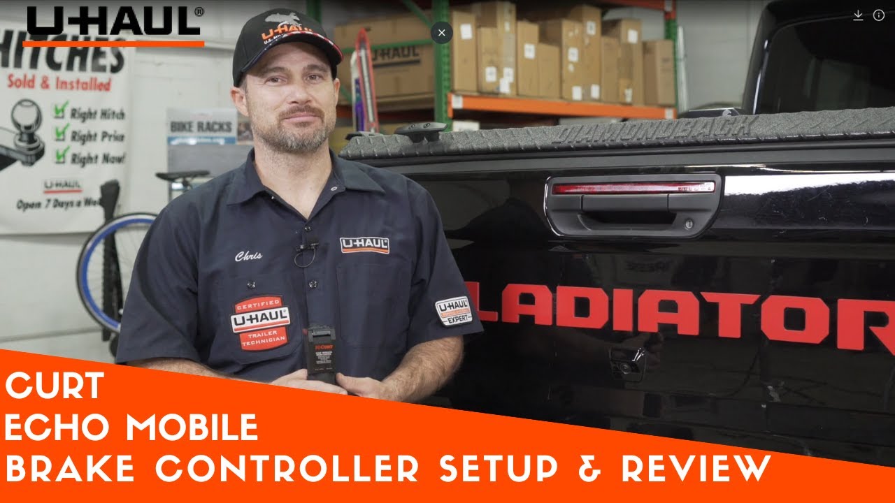 Curt Echo Mobile Brake controller | Setup and Review | CMF51180