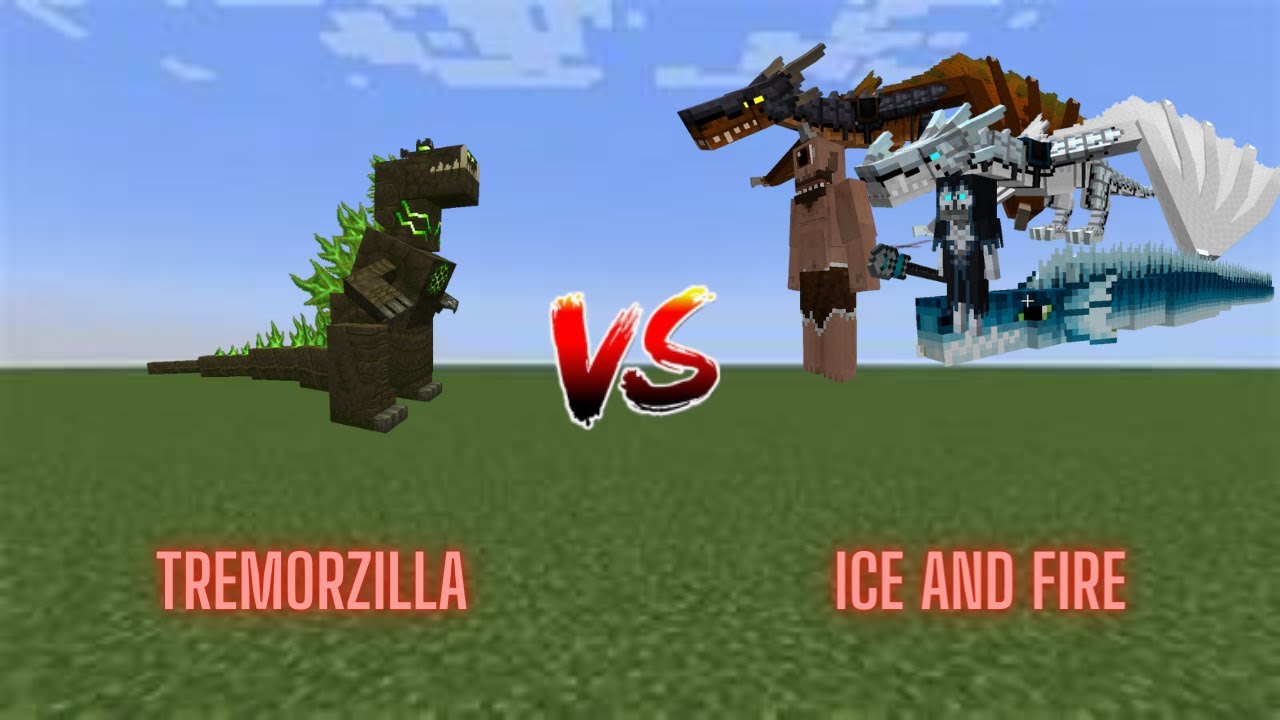Tremorzilla Vs. Ice and Fire