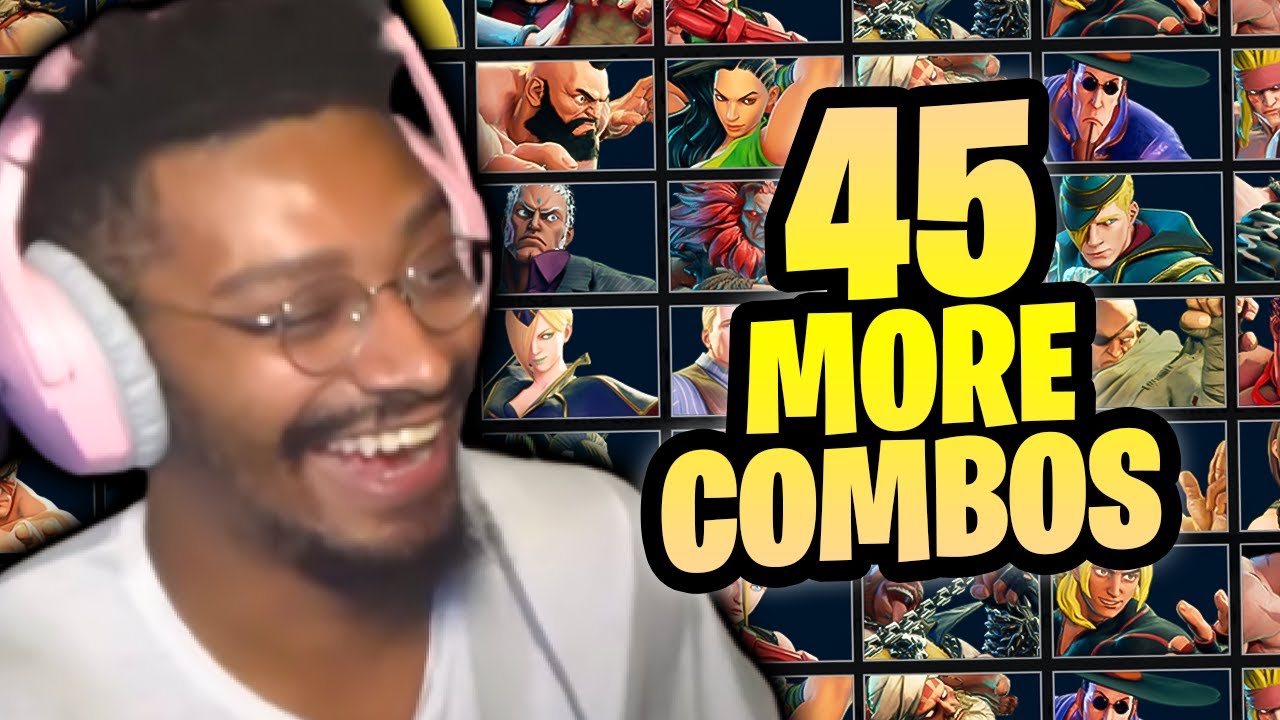 REACTING to even MORE SICK COMBOS from EVERY SFV CHARACTER