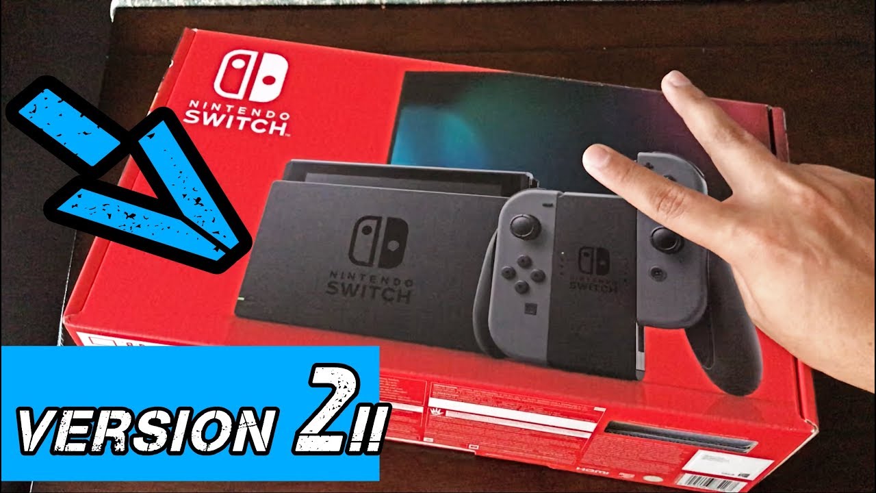НОВЫЙ Nintendo Switch V2 — распаковка/обзор