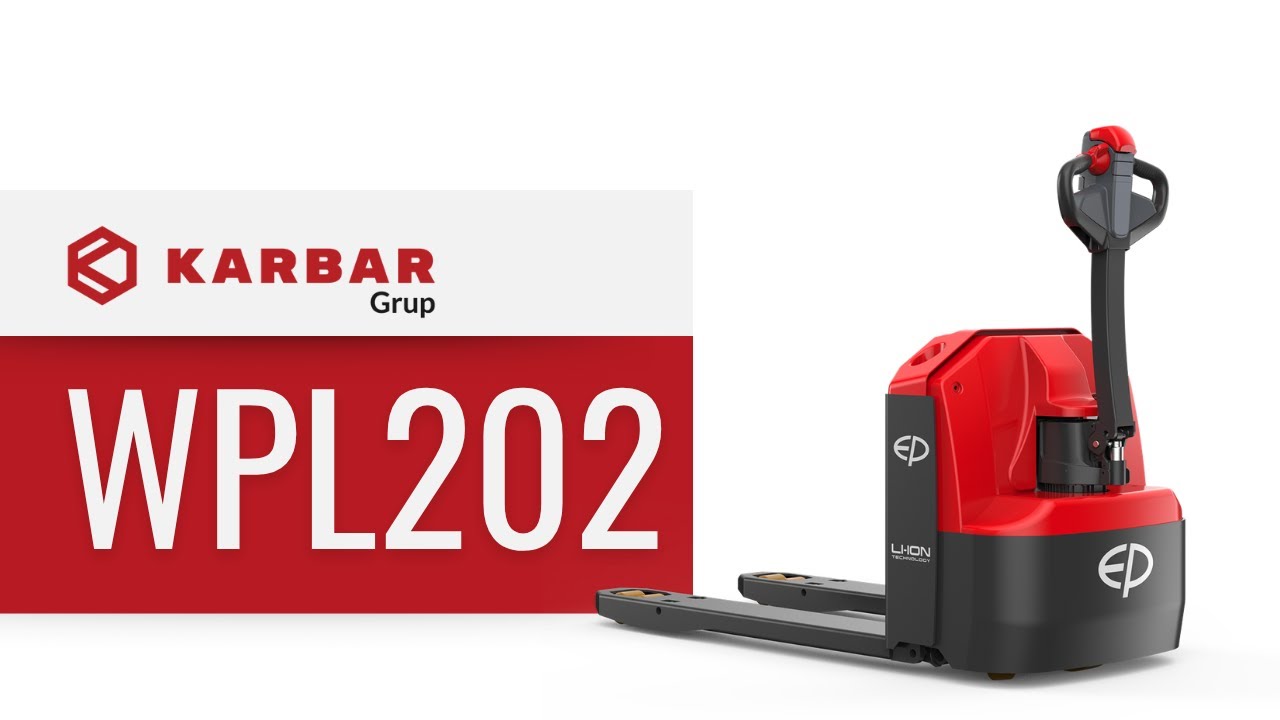 🔋 Transpaleta Eléctrica WPL202 | 2 T, Litio Compacta y Alta Estabilidad