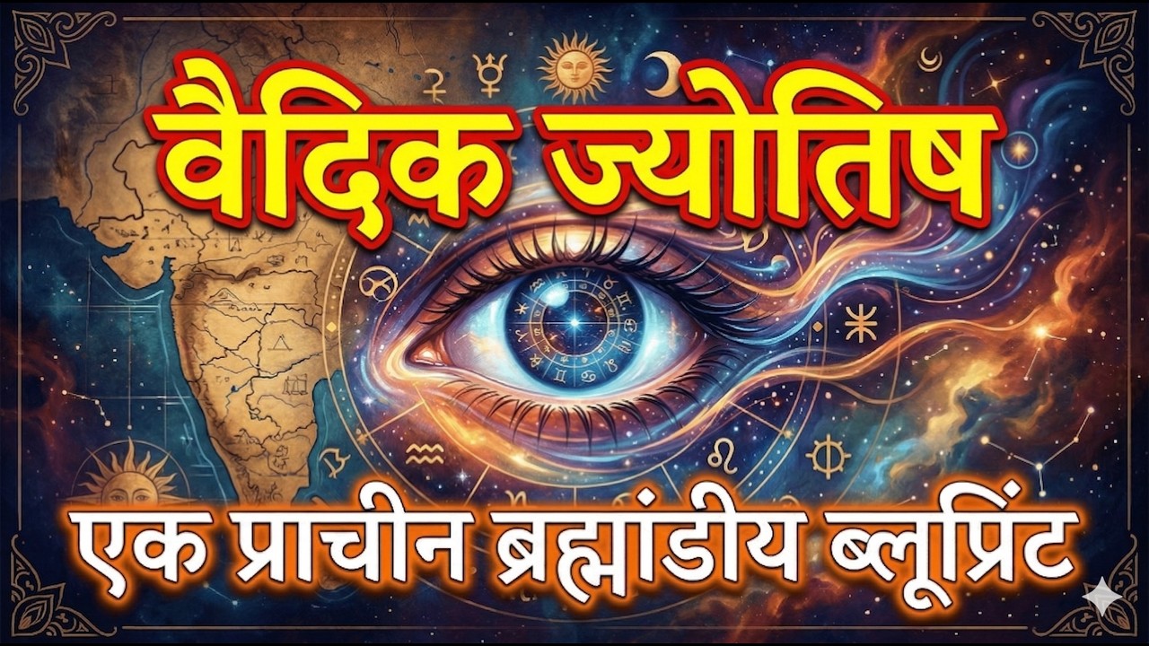 वैदिक ज्योतिष  एक प्राचीन ब्रह्मांडीय ब्लूप्रिंट -  #Saral#Jyotish#Astrology