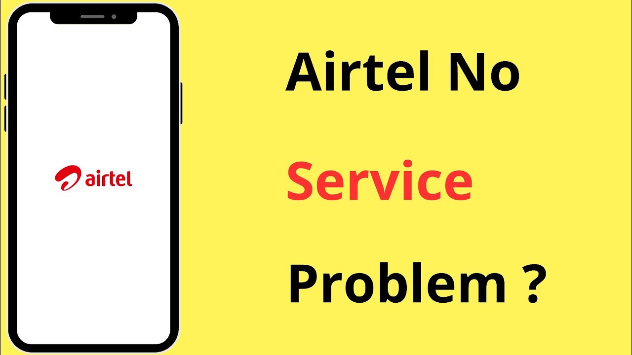 Airtel SIM No Service is telling me so what to do | Airtel No Service Problem Solution