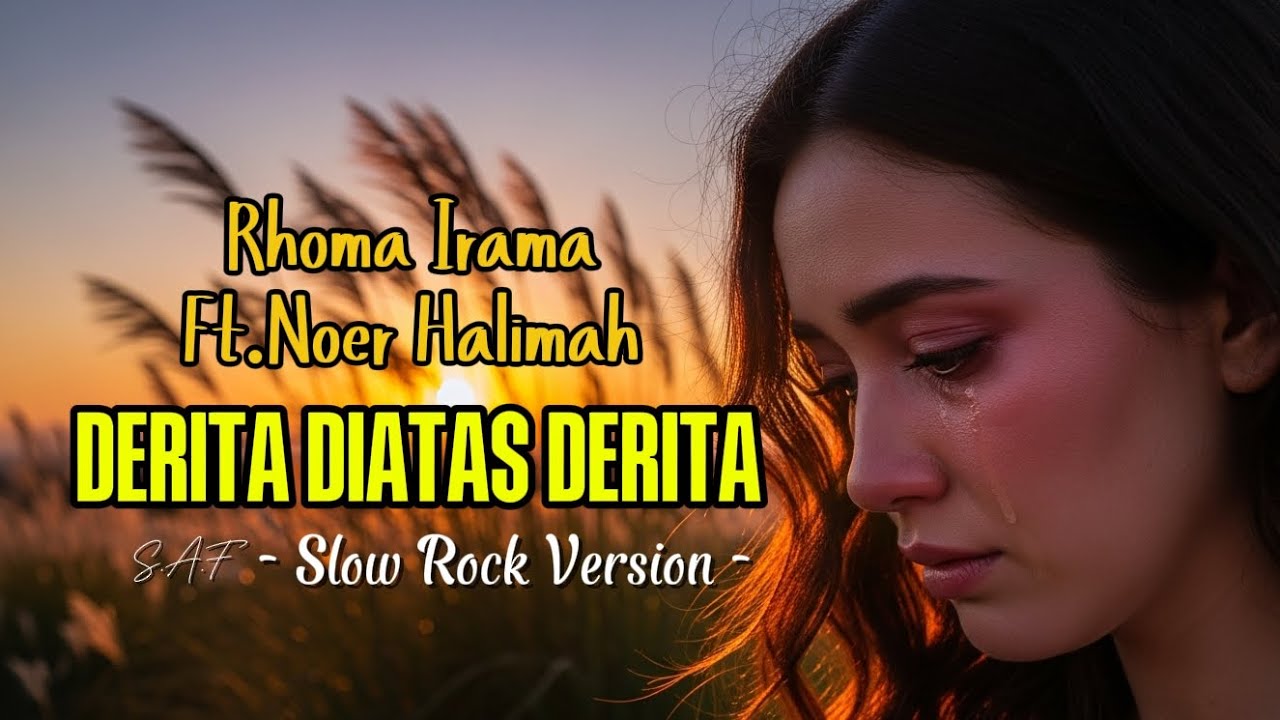 DERITA DIATAS DERITA - Rhoma Irama Ft.Noer Halimah ‼️ Slow Rock Version #music #cover