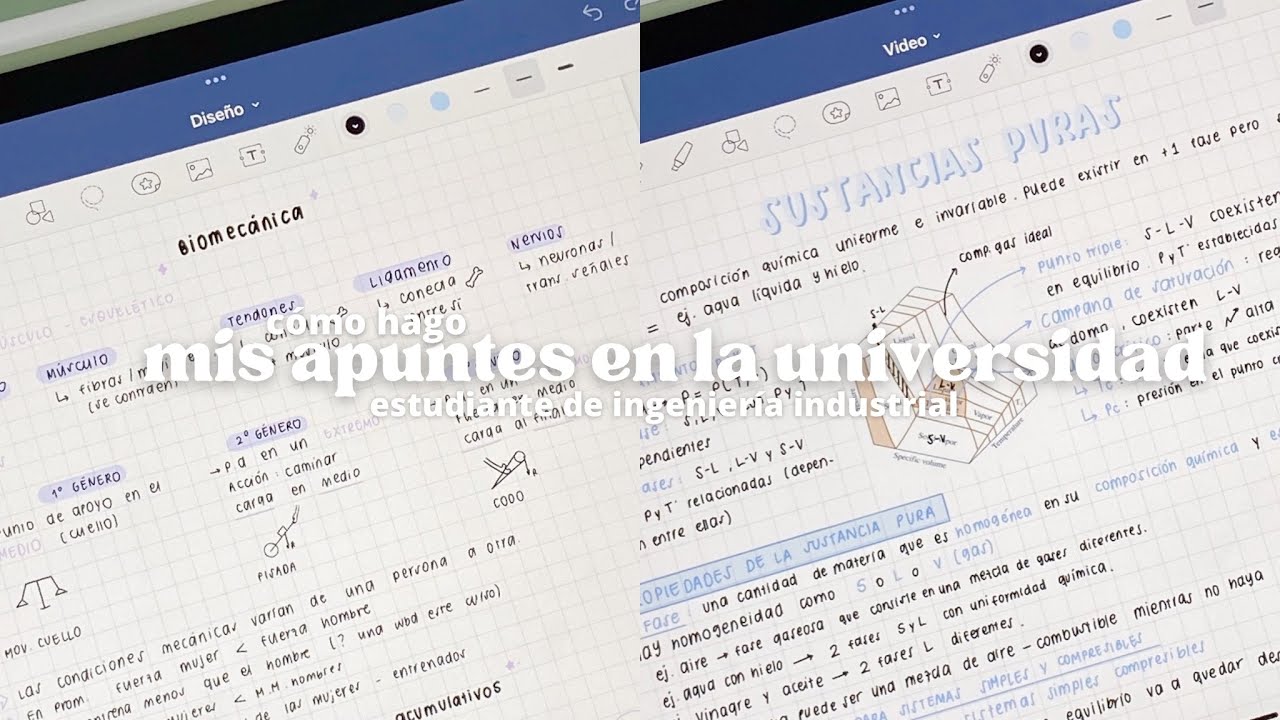 Cómo hago mis apuntes en la universidad (digitales en iPad)