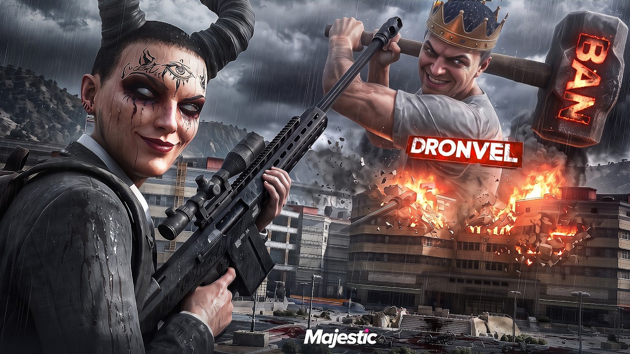 ГРОМКИЙ РЕЙД с ХЕВИКАМИ ЗАКОНЧИЛСЯ БАНОМ в ГТА 5 РП / MAJESTIC RP